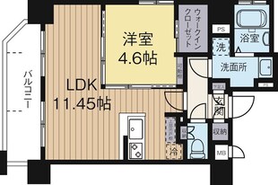 ネストピア薬院東の物件間取画像